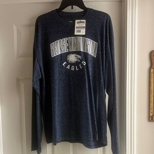 League George Washington Eagles Navy Long Sleeve Shirt